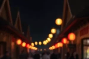 《屋顶的雪》剧照，积雪压着旧瓦片